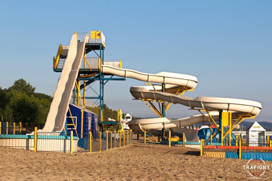 Strand am Meer in Danzig Brzeźno